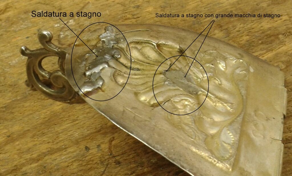 saldatura d'argento in presenza di stagno 6