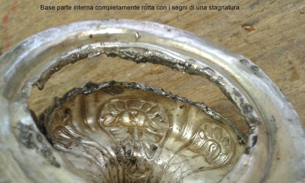 saldatura d'argento in presenza di stagno 9