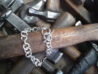 bracciale catena in argento