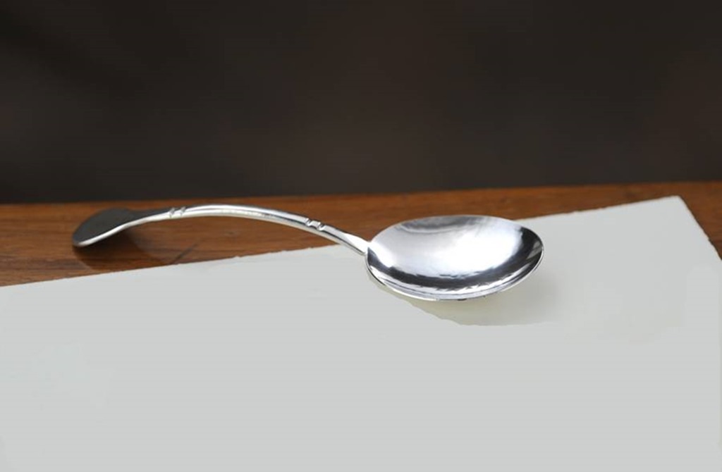 oggetti in argento bimbo cucchiaio pappa in argento