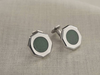 gemelli argento e smalto